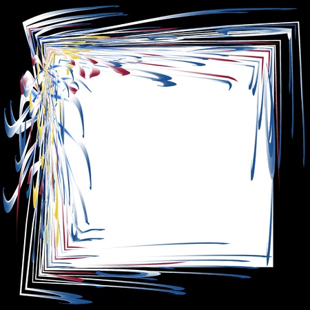 frame with abstract  Stylishのイラスト素材