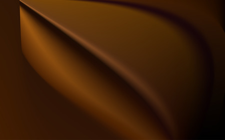 Dark chocolate brown background with soft delicate foldsのイラスト素材