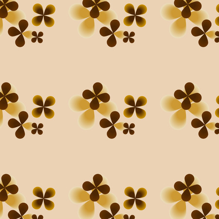 Joyful Sunny spring bright cheerful patternのイラスト素材