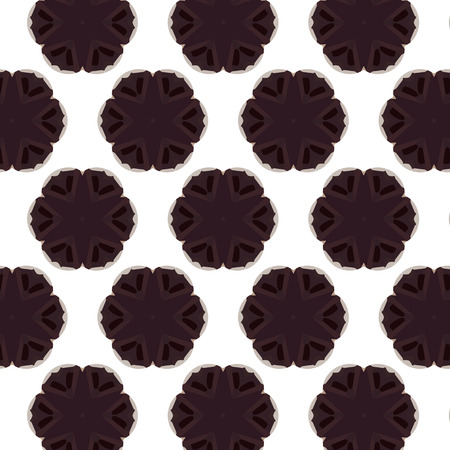 Lace  floral colorful ethnic ornament  seamless pattern flowerのイラスト素材