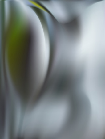 Green silk curtains and flowing material the color of a sea wave. Draping for curtains and sheets.のイラスト素材