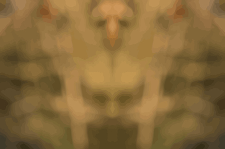 Colorful abstract neon shapes. Abstract Futuristic Wallpaper. continuous line geometry backgroundsのイラスト素材