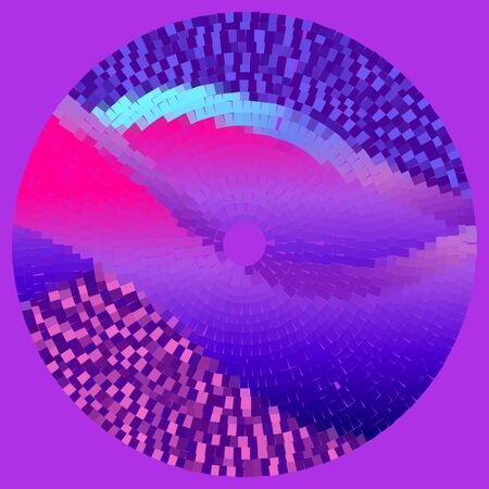 Abstract background disco lights for party decorate the night with glow. Bright disco colors and lights.のイラスト素材