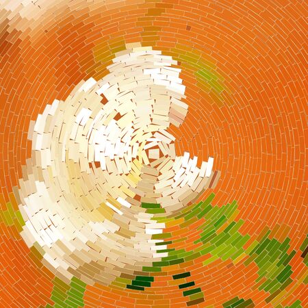 spring floral abstract background gives freshness and purity. Spring bright pattern full of spring energy and happinessのイラスト素材