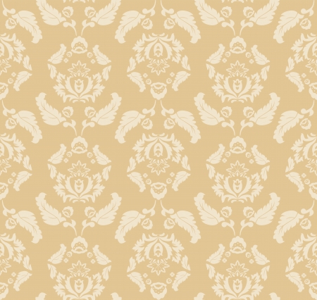 Seamless damask patternのイラスト素材