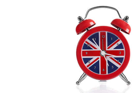 British Flag Clockの写真素材