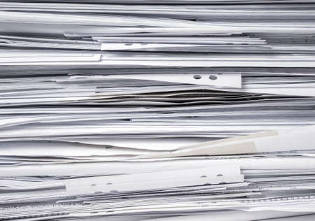 Stack of documents. Paperworkの写真素材