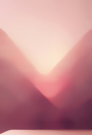 blur background. bokeh glow. decorative display. Defocused pink purple color gradient light glare illustration collage abstract copy space, .の素材