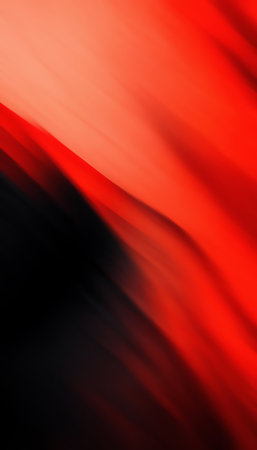 Graphic painting. abstract pattern. Depressed art. Creative dark illustration with black red smearing stroke paint flow composition background.の素材