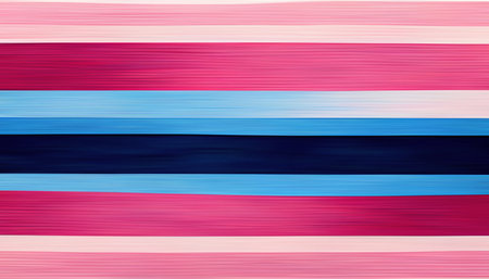 striped wallpaper. abstract background. creative illustration. Colorful dark blue pink salmon lines digital graphic design illustration.の素材