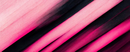 Color stripes abstract background. grain texture. Defocused bright neon pink purple black gradient lines decorative art illustration.の素材