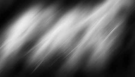light flare. Blur glow overlay. Ray motion. Defocused white radiance on dark black art illustration abstract background with free space.の素材