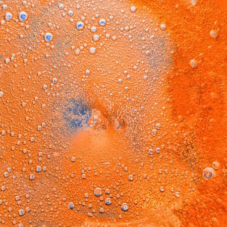Abstract multi colored macro background of oil on water.