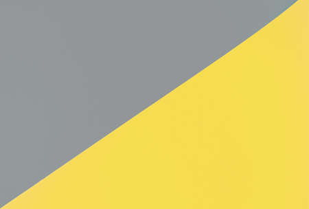 Abstract paper background with illuminating and ultimate gray colors, flat lay.の写真素材