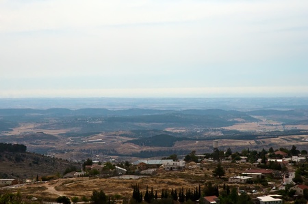 Jerusalem hills during the summer. Israel .の写真素材