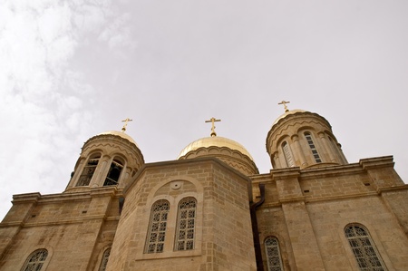 Church of All Saints of Russia shined. Jerusalem (Ein Karem). Israel.の写真素材
