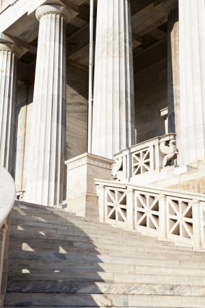 Athens Academy_Library Entranceのeditorial素材