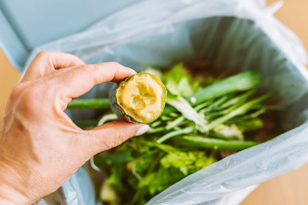 Biowaste sorting of food waste at home