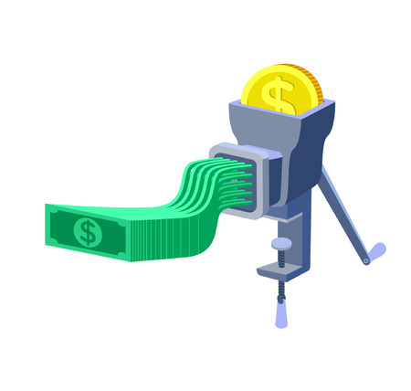 money grinderのイラスト素材