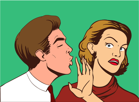 man try kissのイラスト素材