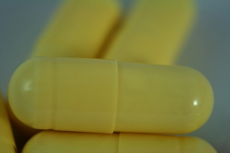 a pill on otherの写真素材