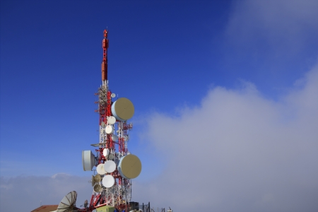 communications antennaの写真素材