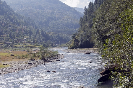 mountain river