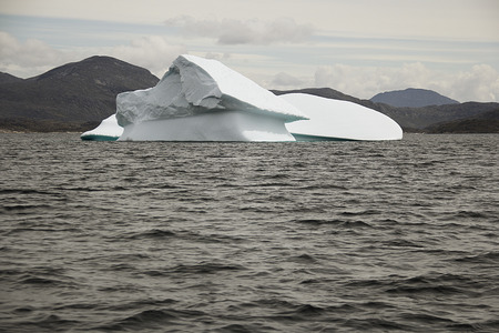 iceberg in the coast of south greenland
