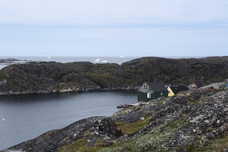 landscape of south greenland