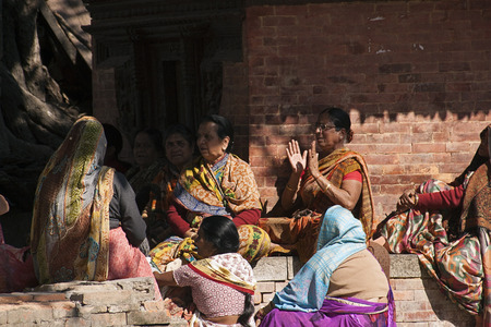 view of kathmanduのeditorial素材