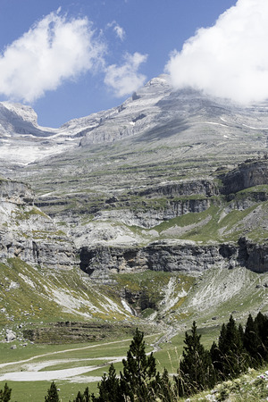 landscape in north spainの写真素材