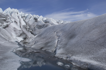 landscape in the south greenlandの写真素材