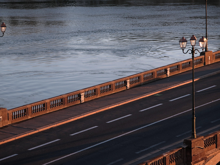 cityscape in the south of franceの写真素材