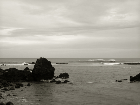 seascape in the north os spainの写真素材