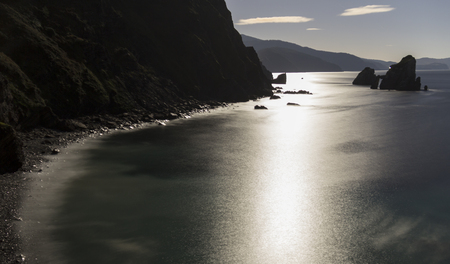 landscape in the coastの写真素材