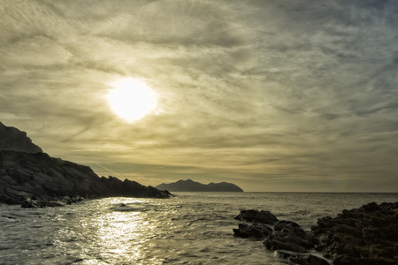 Landscape in the coastの写真素材