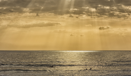 landscape in the south coast of tenerife