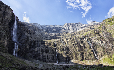 landscape in french pyreneesの写真素材