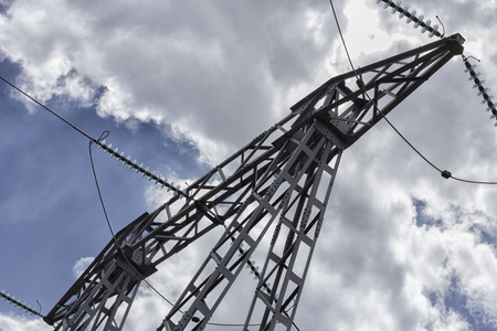 tower of electricityの写真素材