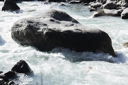 river in the himalayas