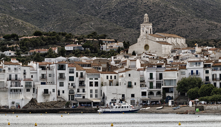 town of cadaques in gironaのeditorial素材