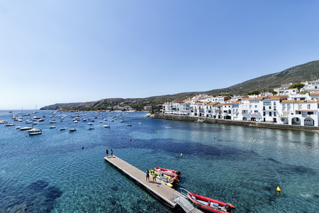 ancient town of cadaquesのeditorial素材