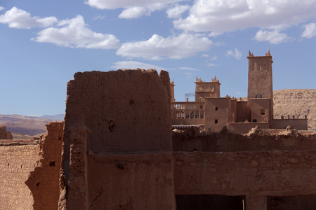 kasbah in the ancient townのeditorial素材