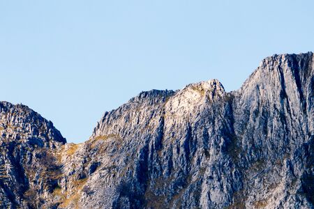 mountain peak in the basque country in europe