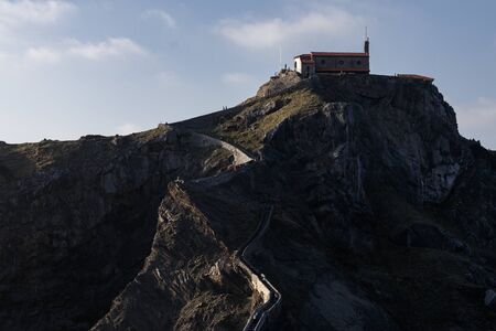 little hermitage in the north of spainの写真素材
