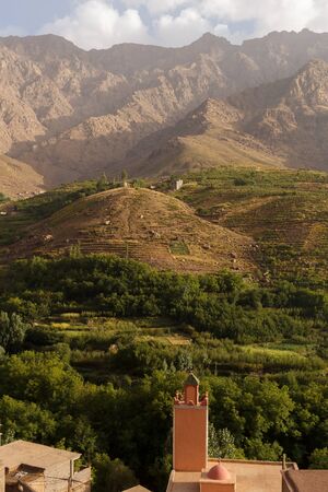 ancient town in the atlasの写真素材