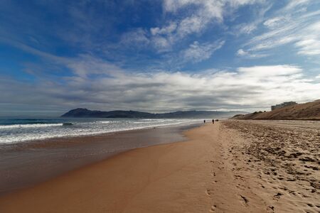 calm landscape in the coastの写真素材