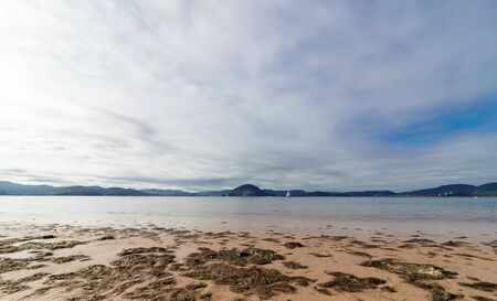 view of the cost in the north of spainの写真素材