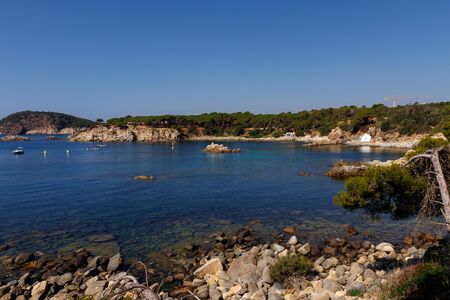 landscape in the coast in the north of spainの写真素材