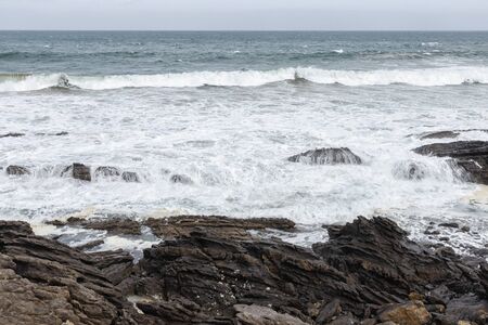 view of the cost in the north of spainの写真素材